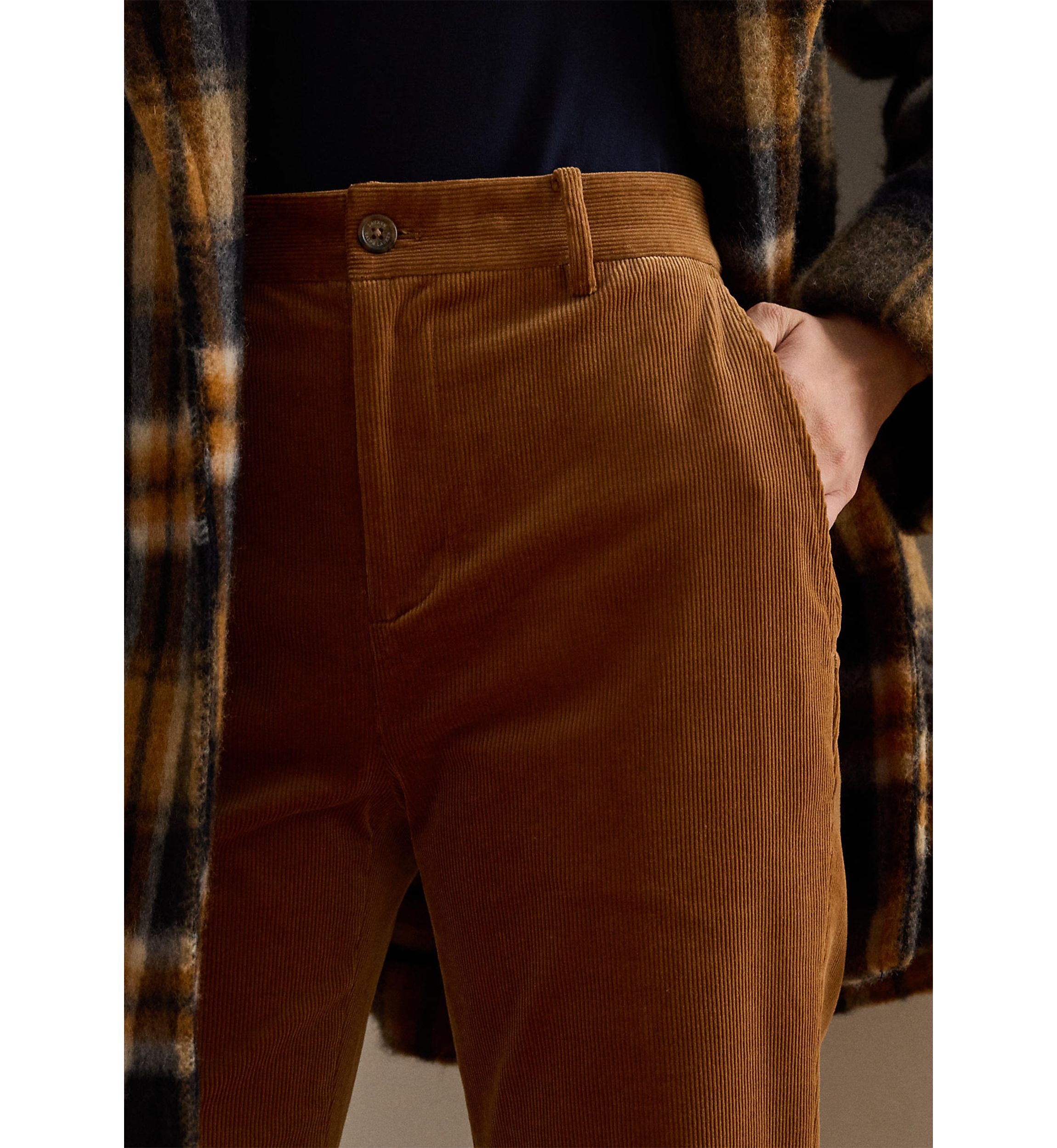 High-Rise Corduroy Flare Pants
