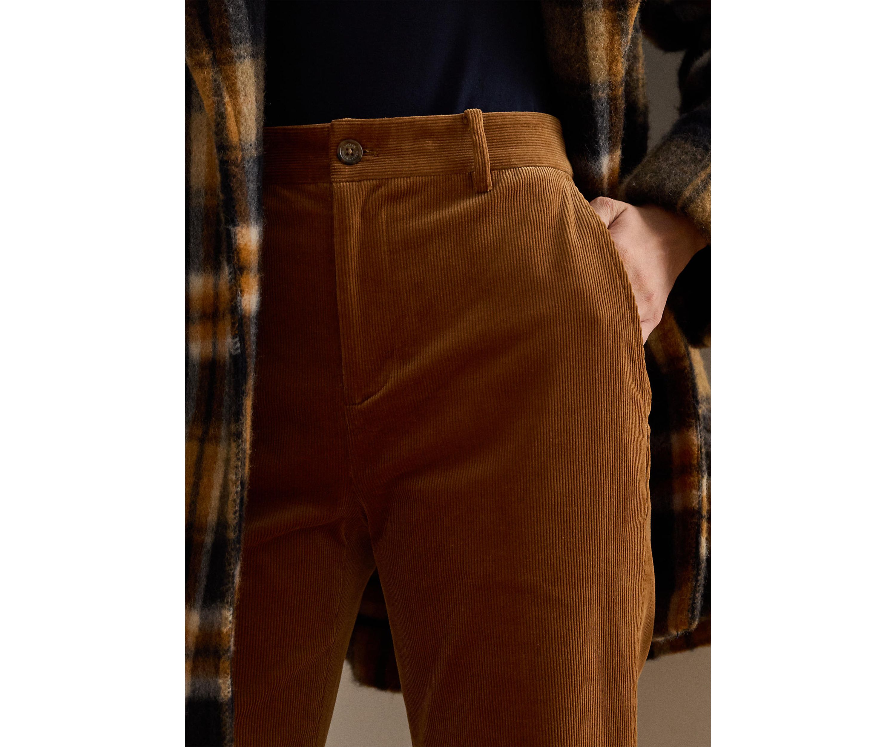 High-Rise Corduroy Flare Pants