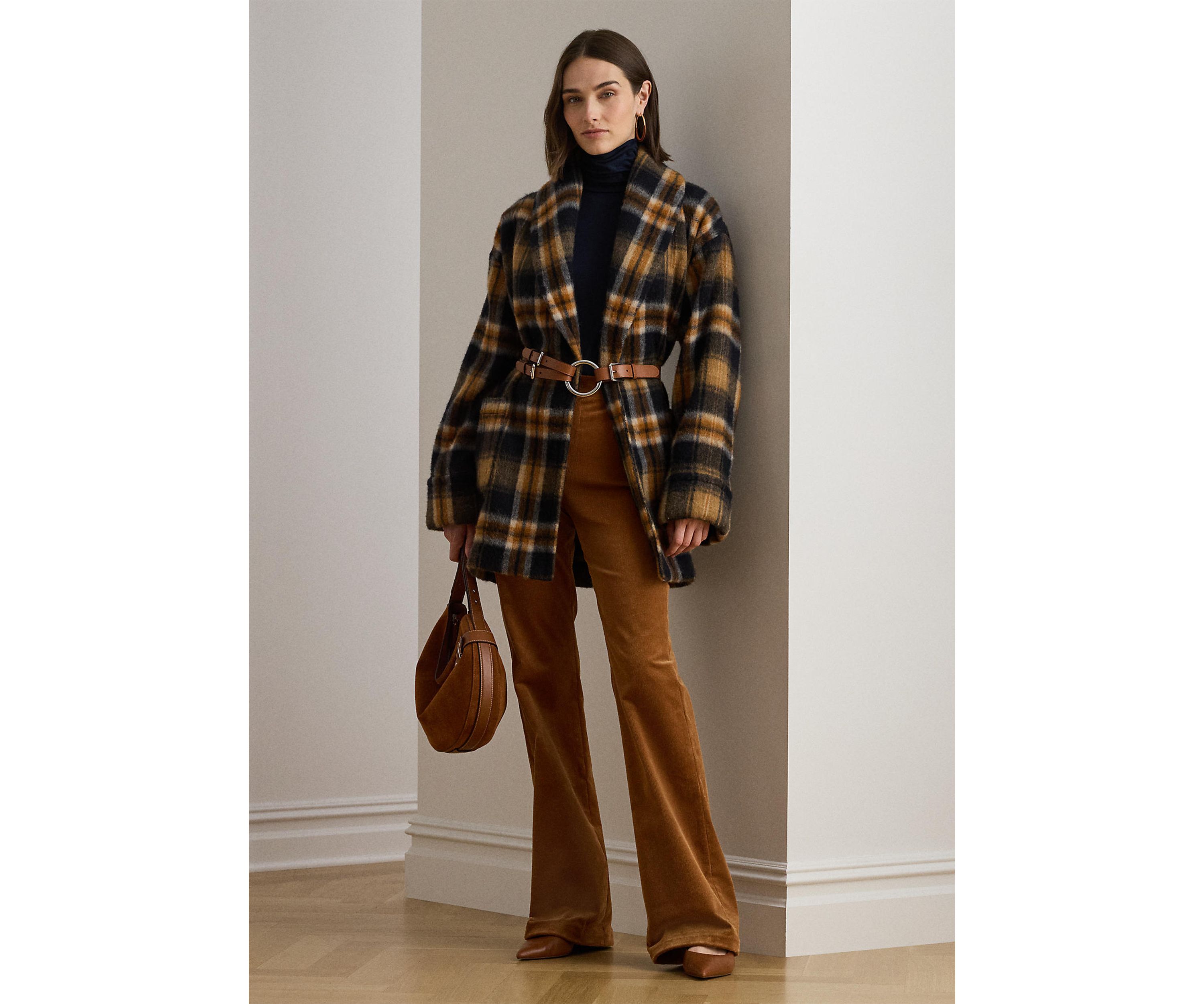 High-Rise Corduroy Flare Pants