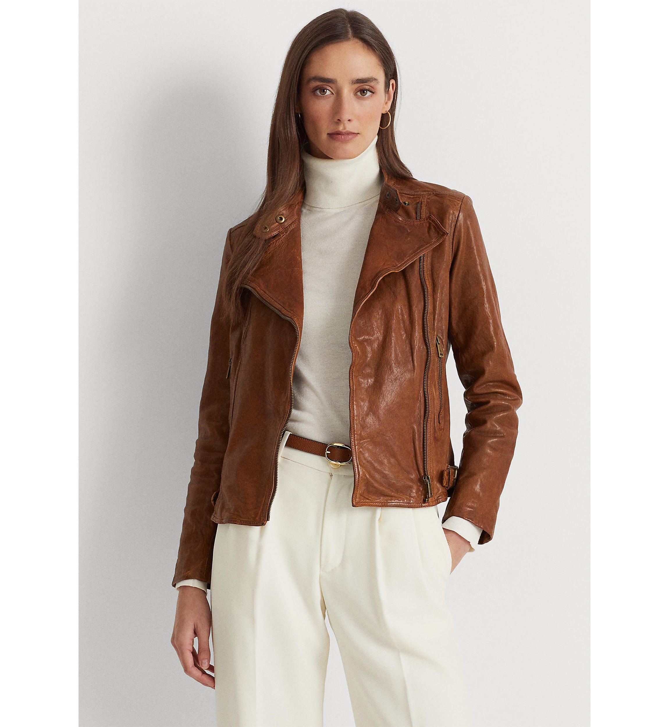 Leather Moto Jacket