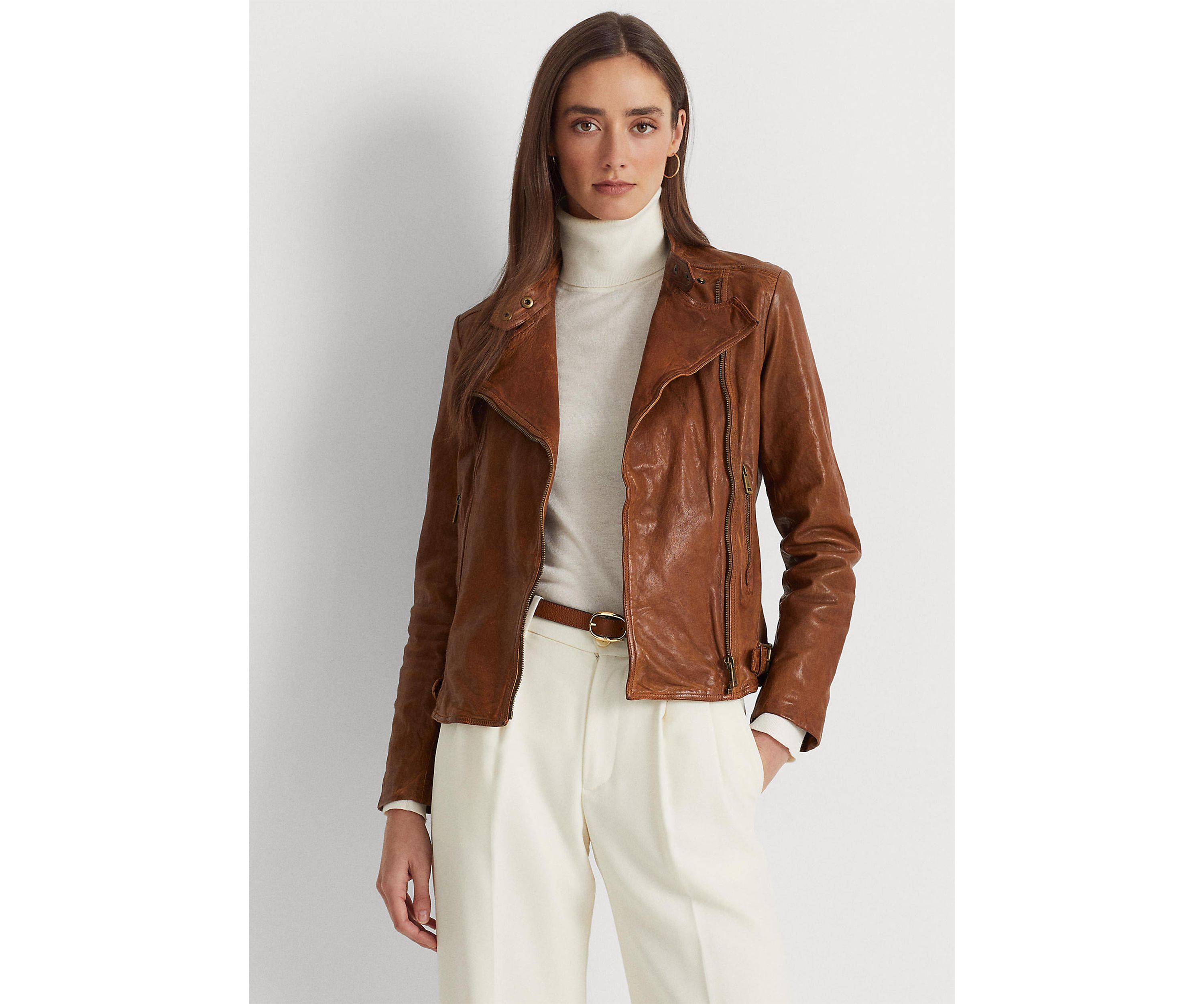 Leather Moto Jacket
