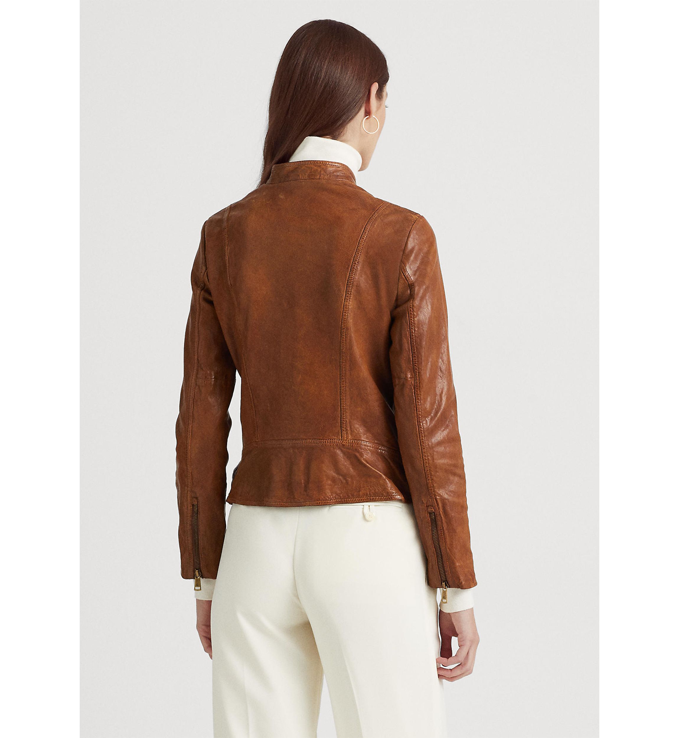 Leather Moto Jacket