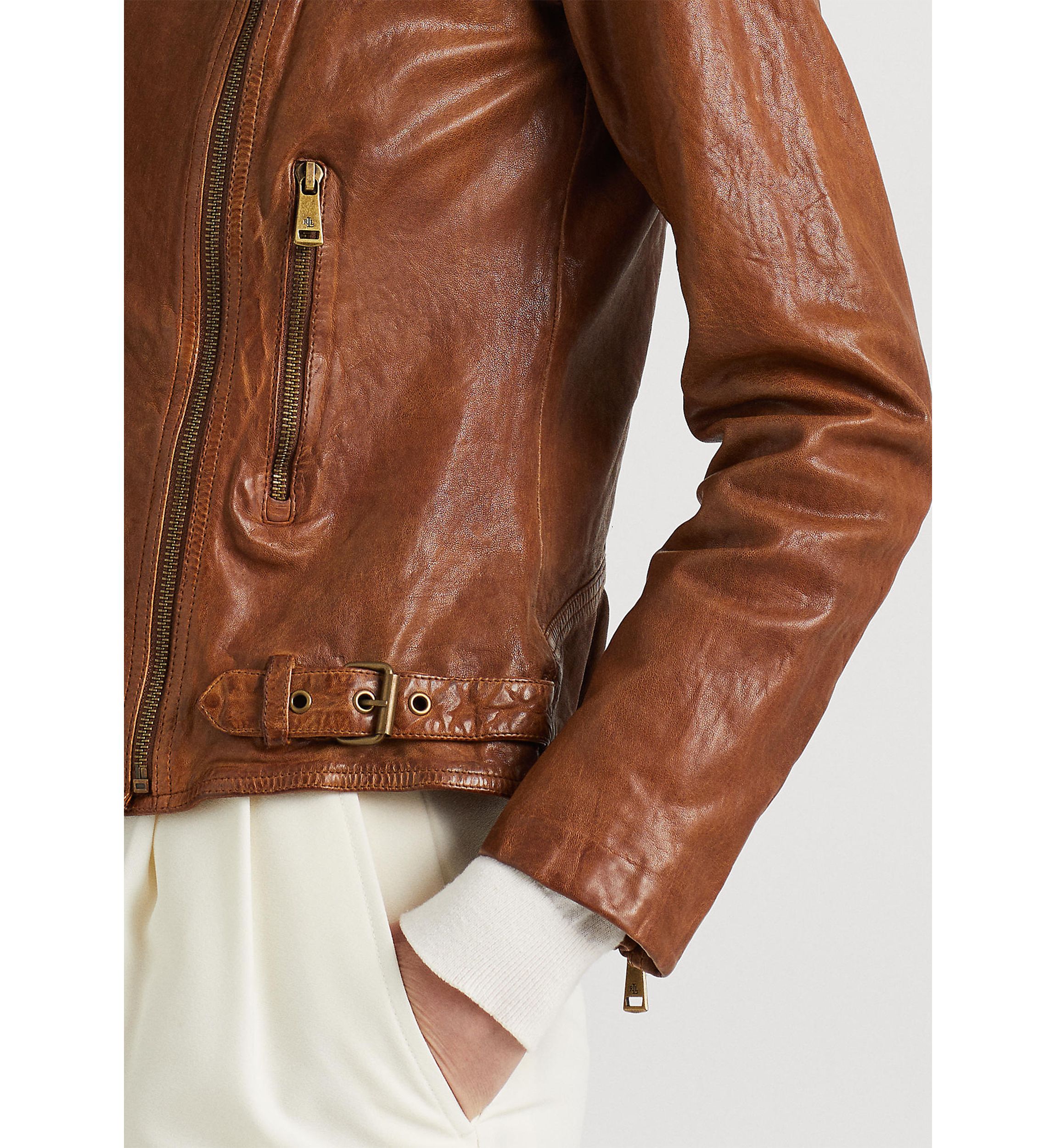 Leather Moto Jacket