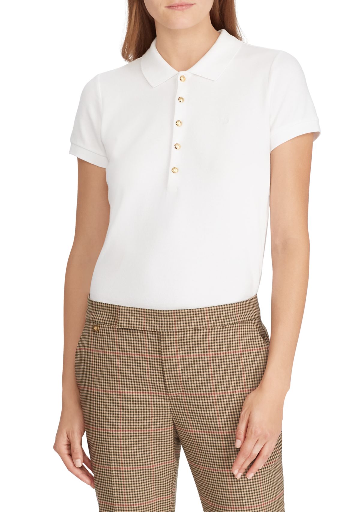 Stretch Piqué Polo Shirt