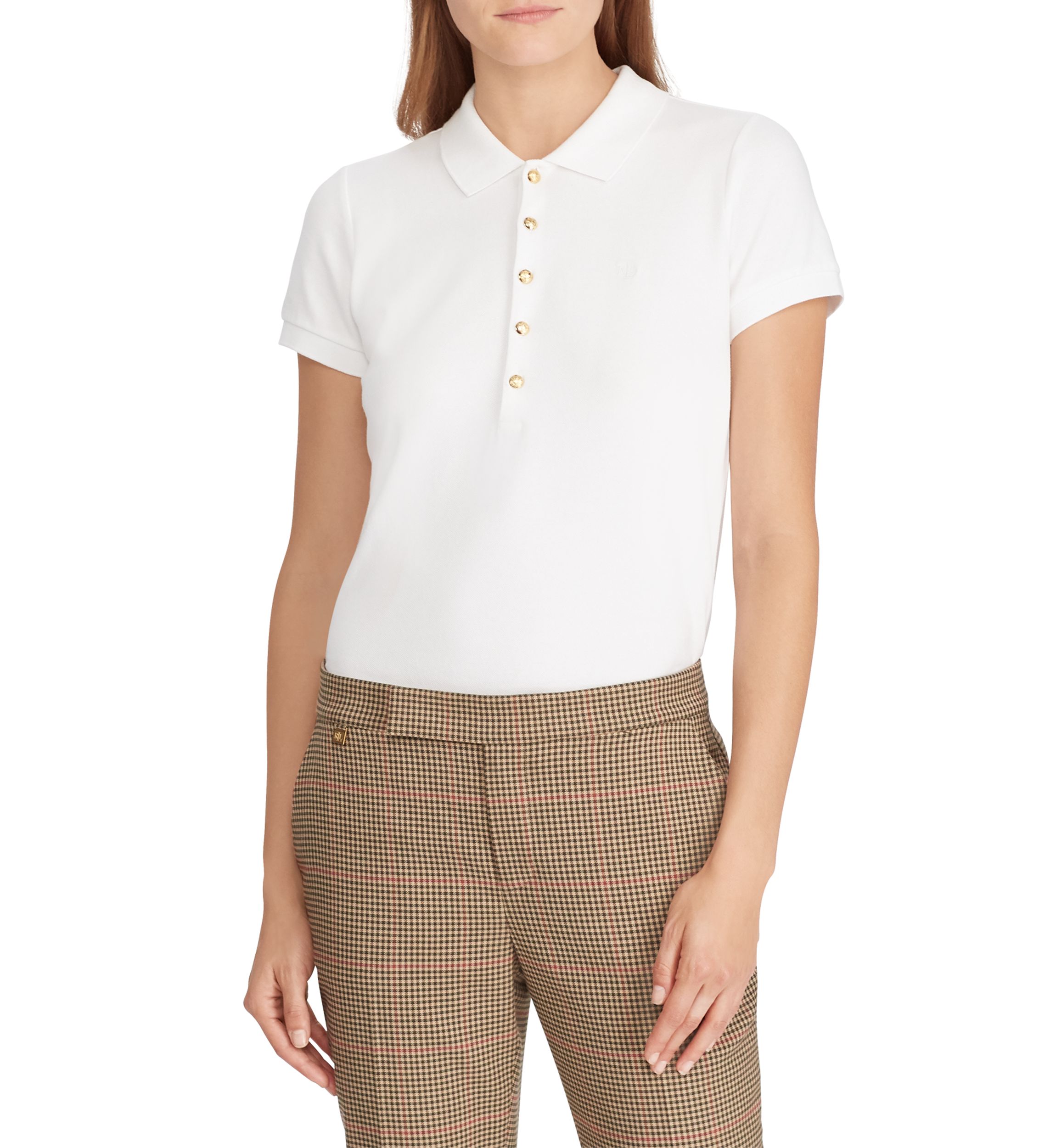 Stretch Piqué Polo Shirt