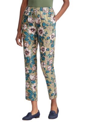 Lauren Ralph Lauren Floral-Print Twill Pant | belk