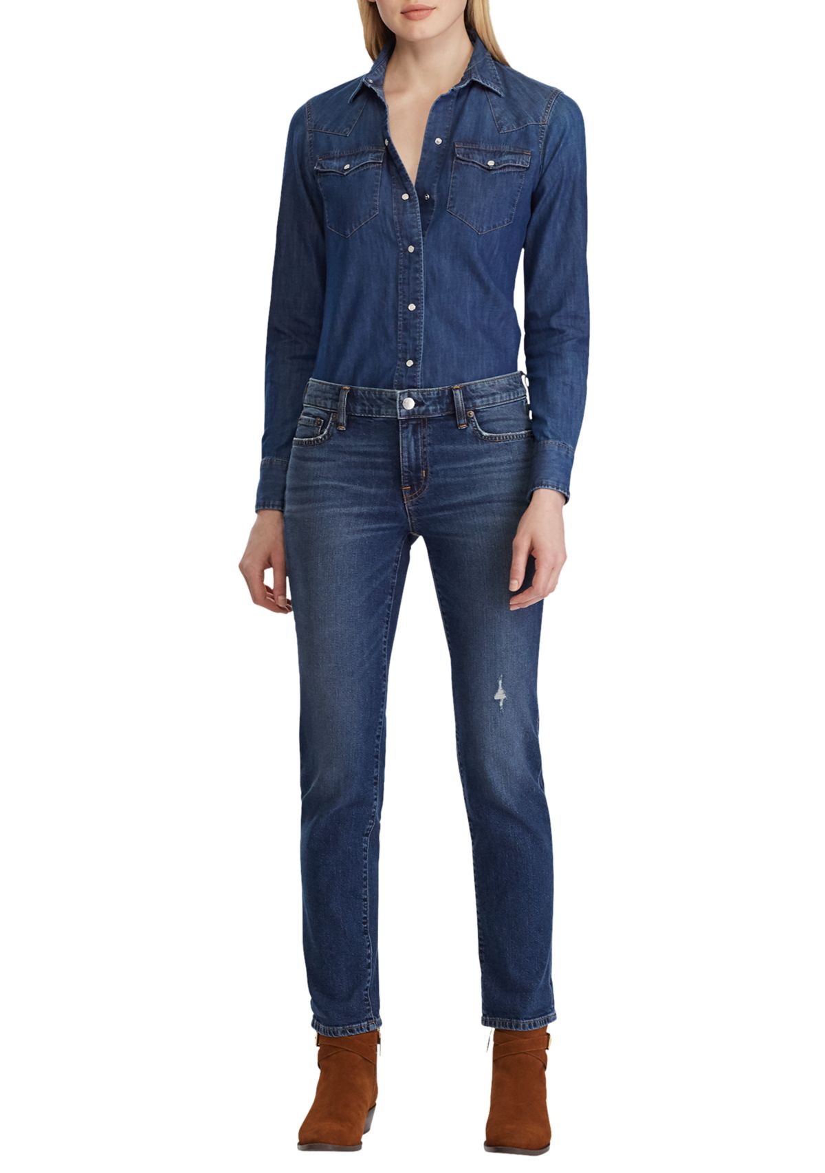 Womens Estate Relaxed Jeans
