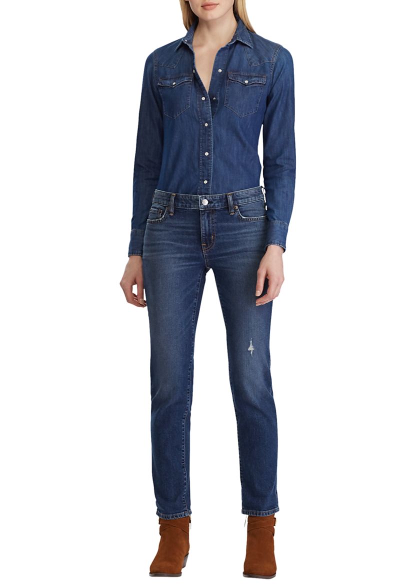 Womens Estate Relaxed Jeans