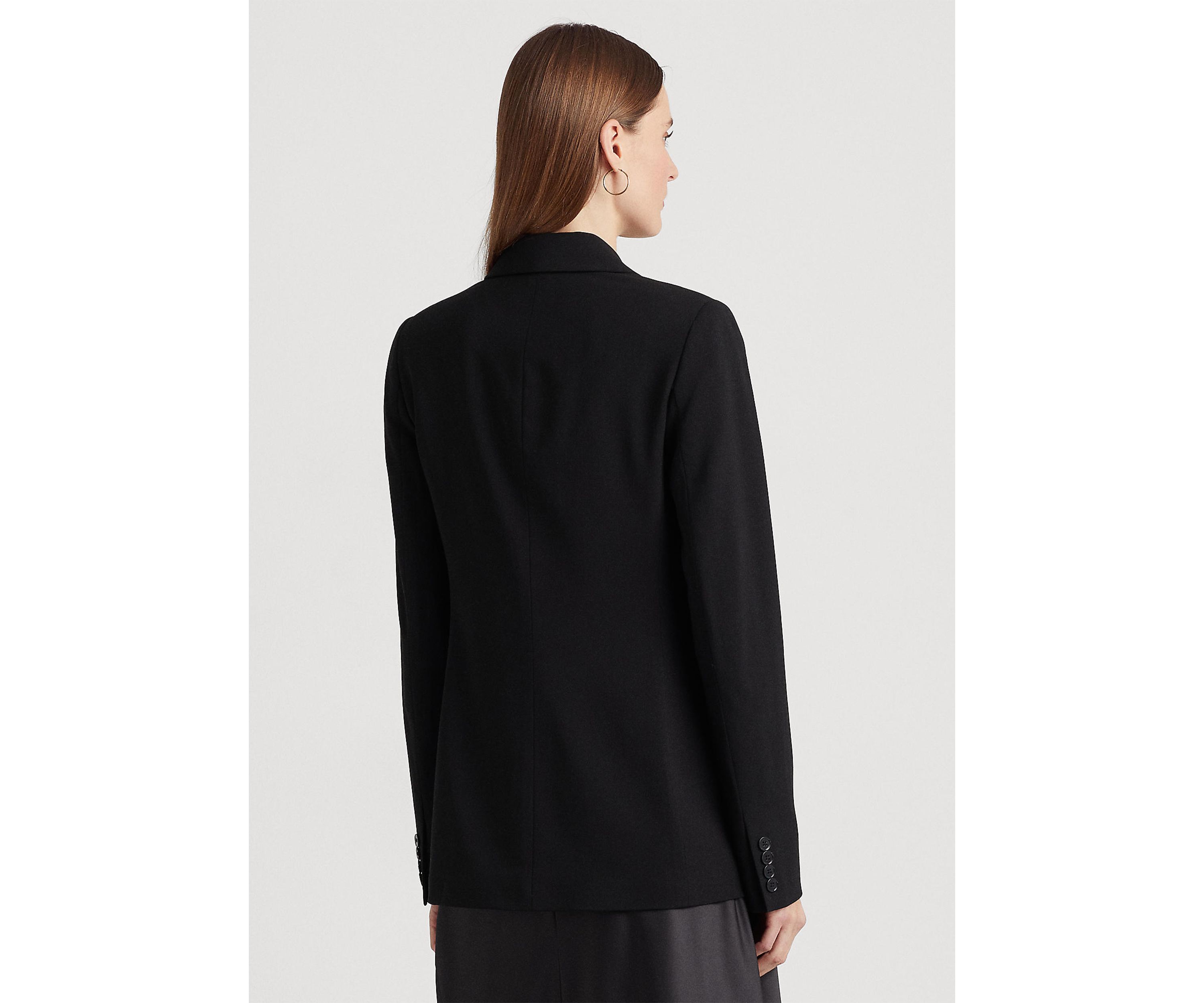 Wool Crepe Blazer