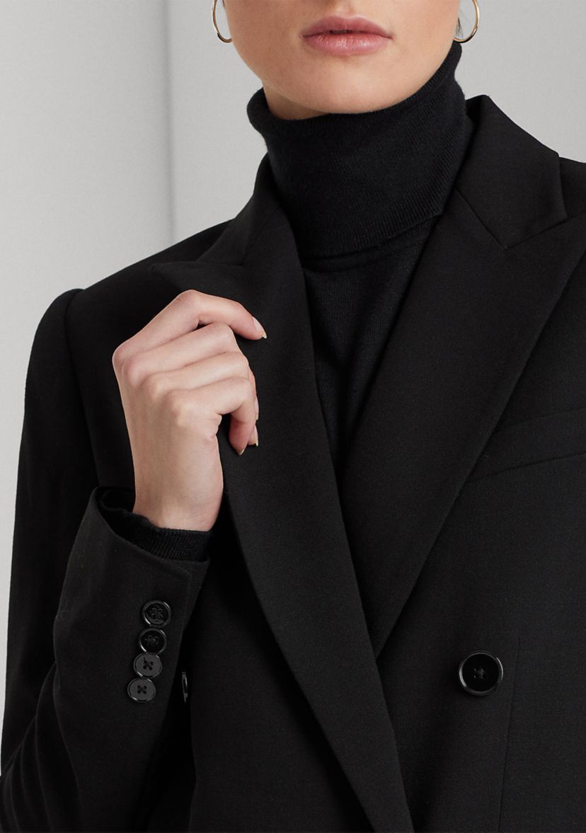 Wool Crepe Blazer