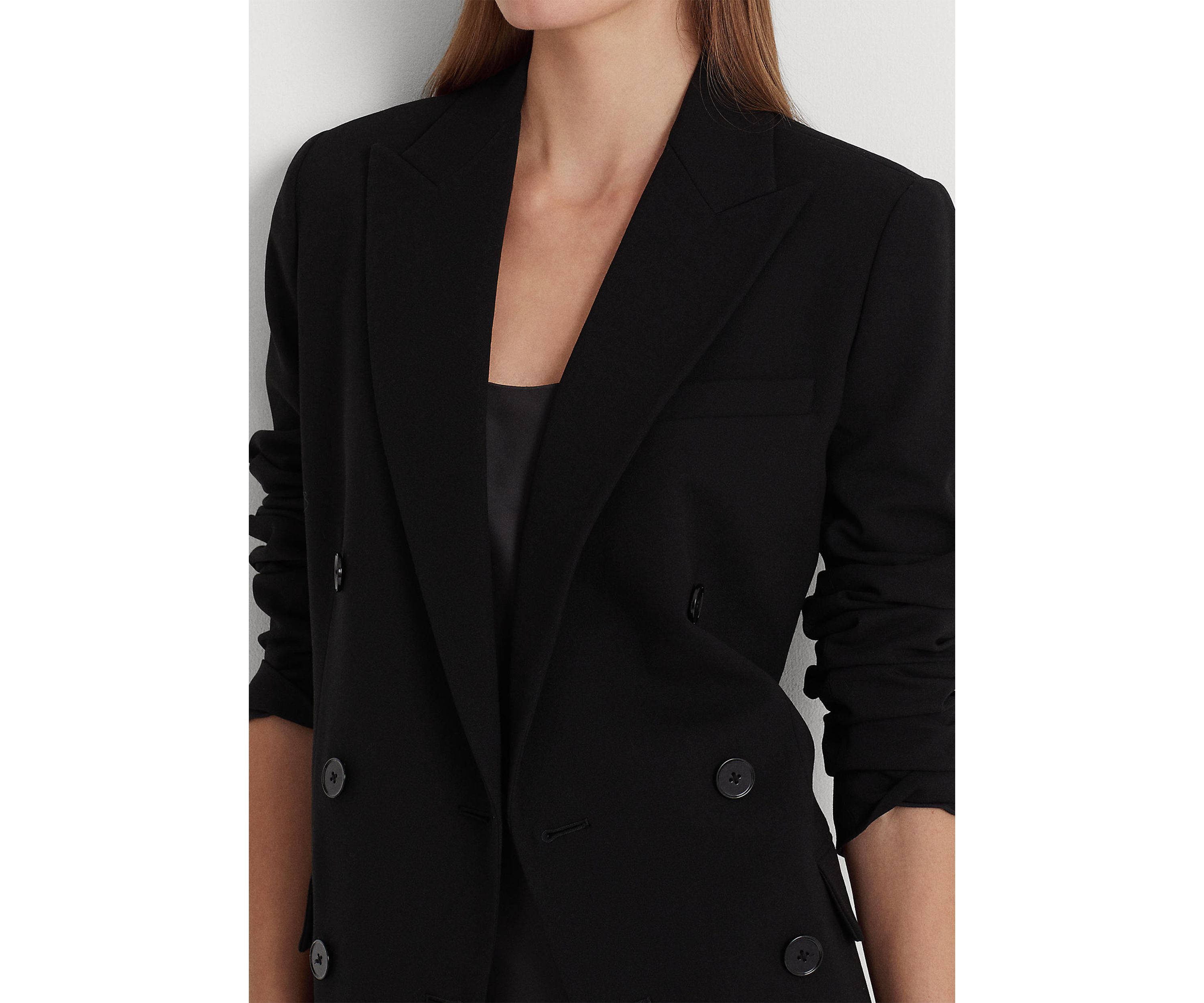 Wool Crepe Blazer