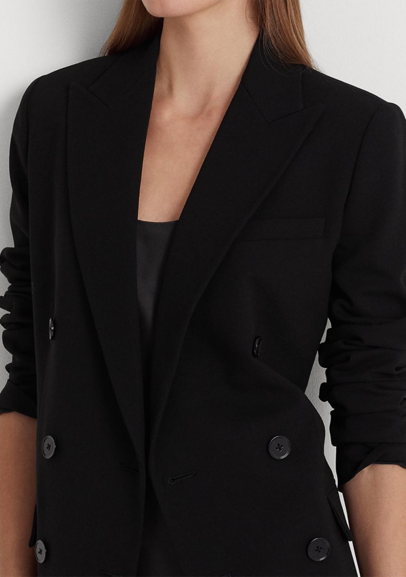 Wool Crepe Blazer