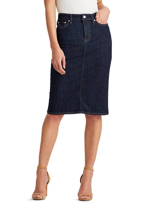 Lauren Ralph Lauren Denim Skirt | belk
