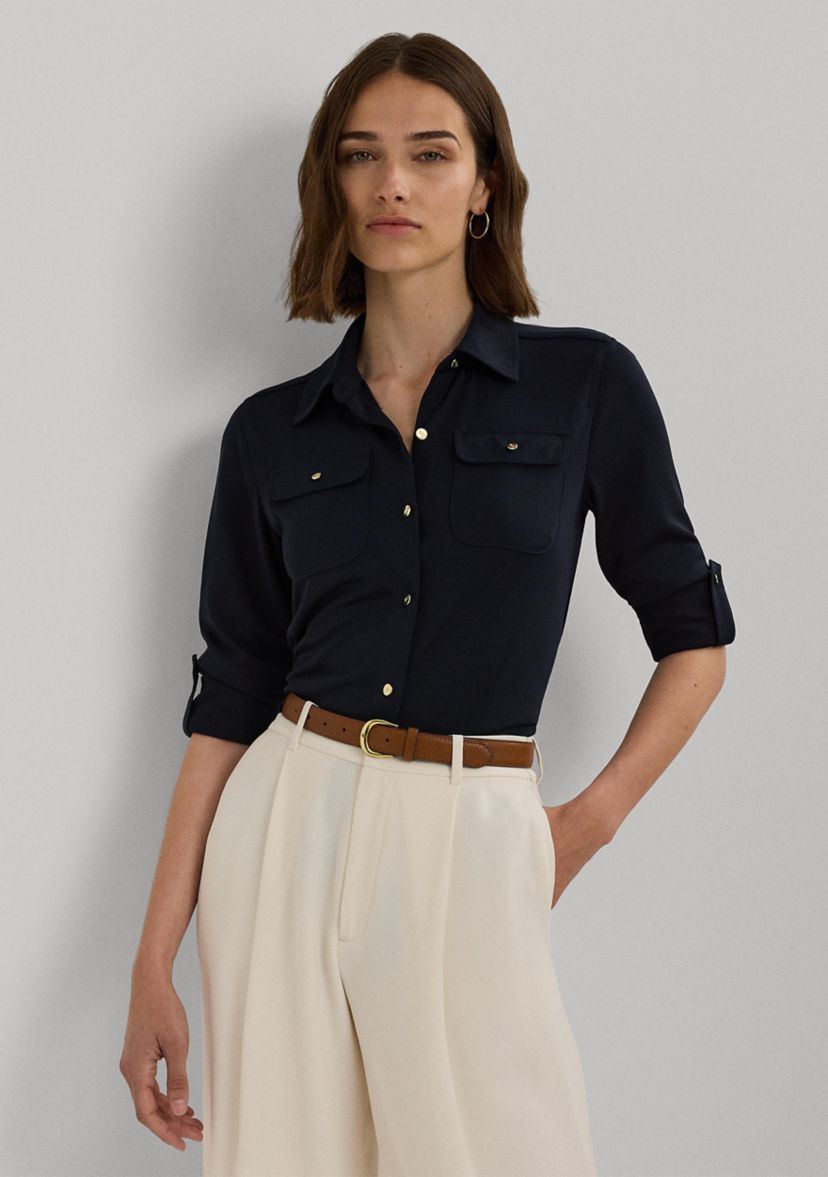Roll Tab Sleeve Shirt