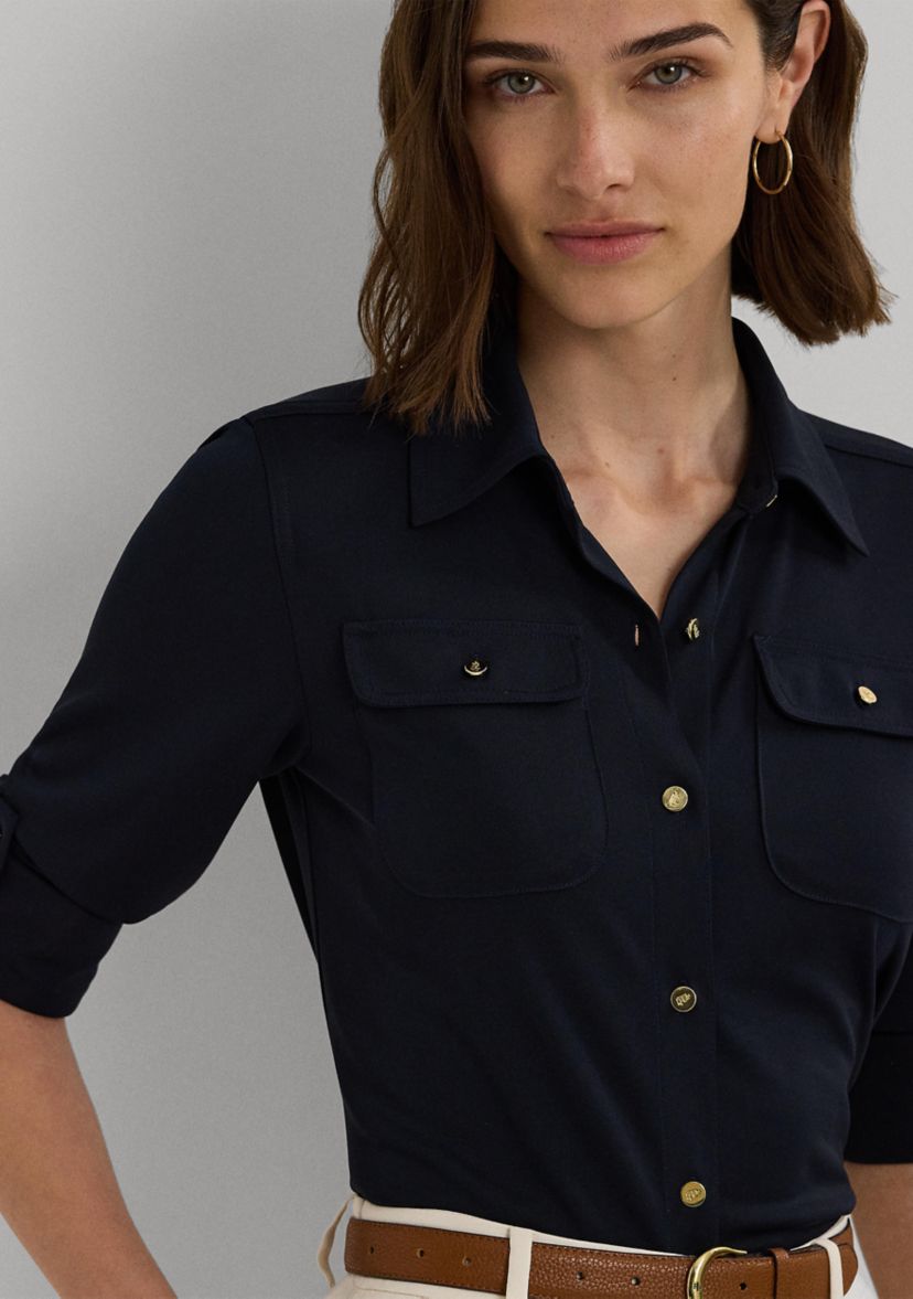 Roll Tab Sleeve Shirt