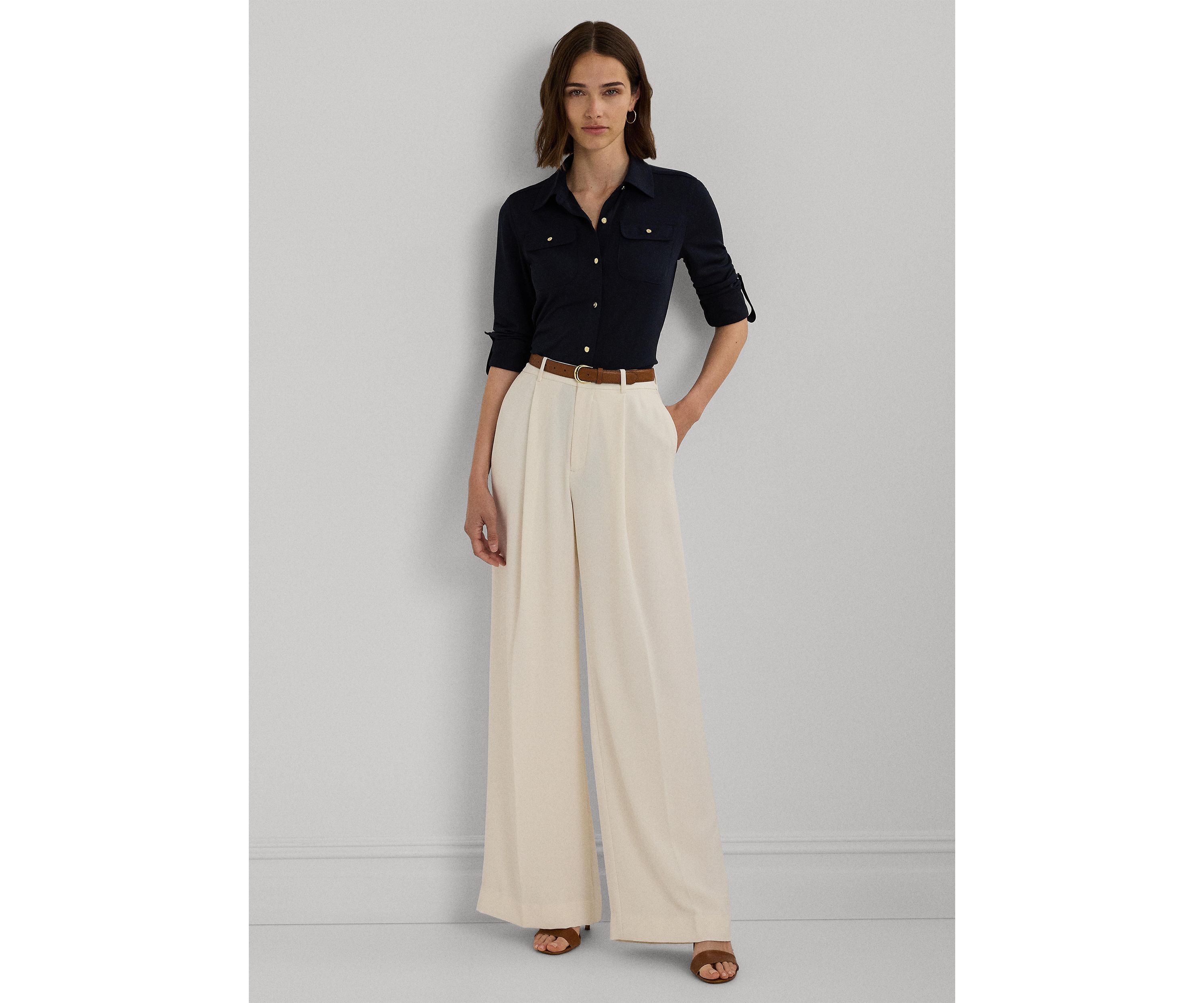 Roll Tab Sleeve Shirt