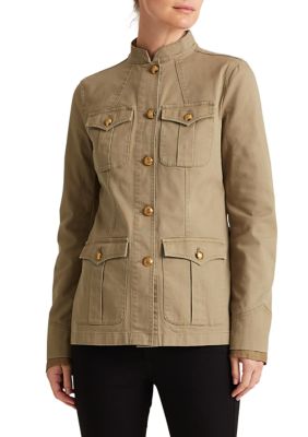 Lauren Ralph Lauren Stretch-Cotton Canvas Jacket | belk