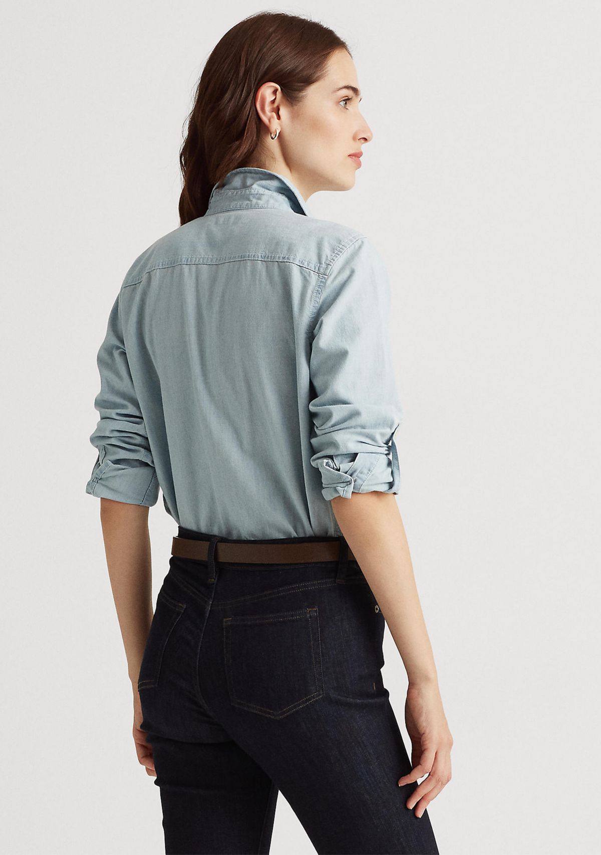 Cotton Chambray Shirt.
