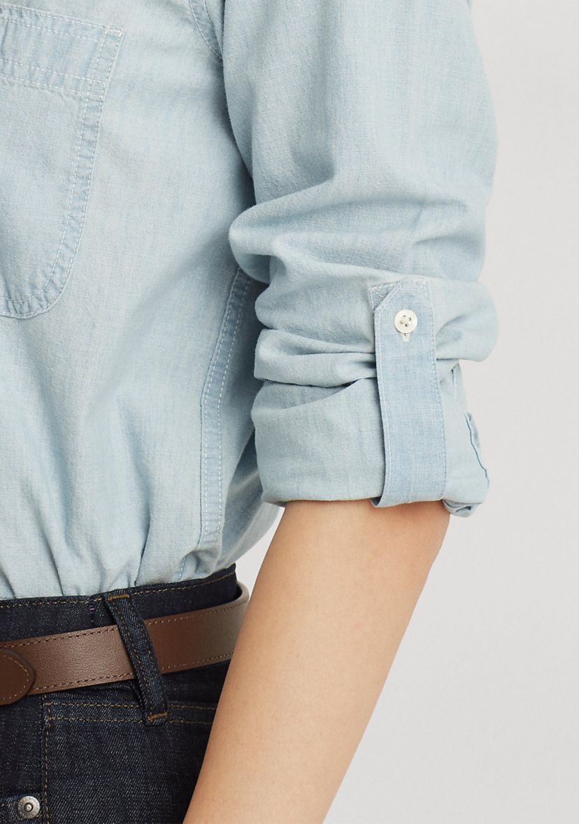 Cotton Chambray Shirt.