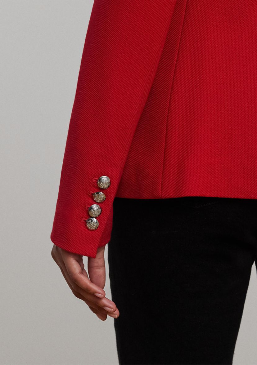 Womens Bullion Jacquard Blazer 