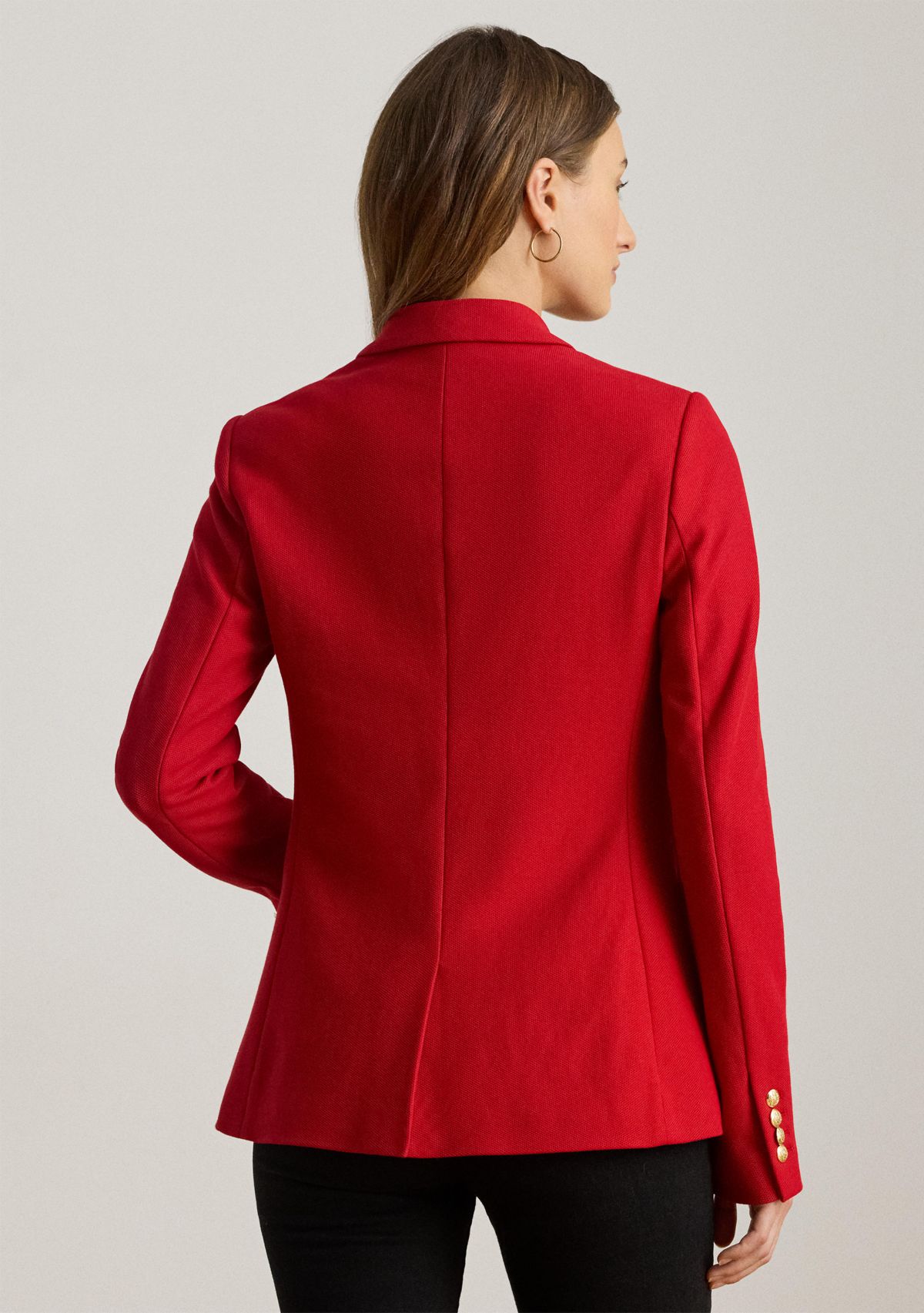 Womens Bullion Jacquard Blazer