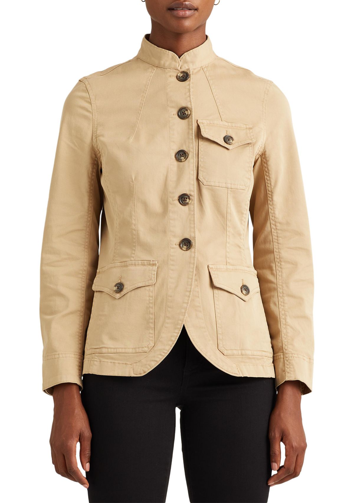Stretch-Cotton Chino Jacket