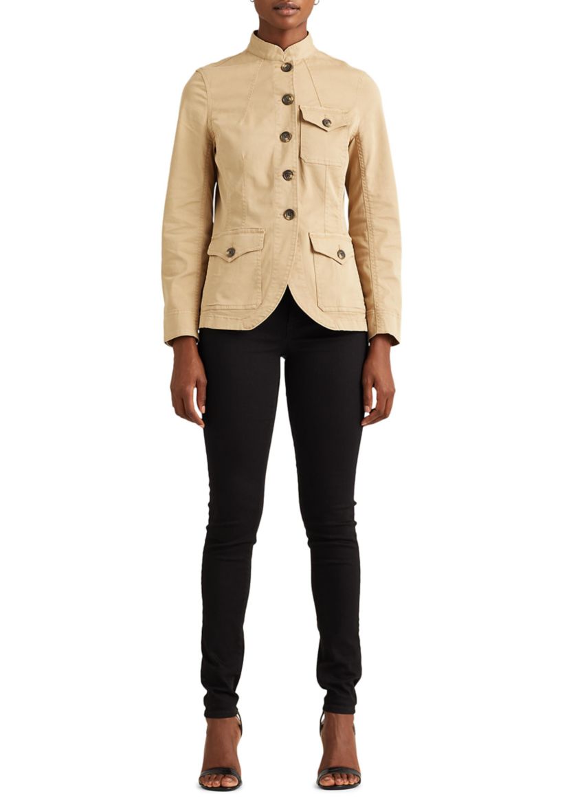 Stretch-Cotton Chino Jacket