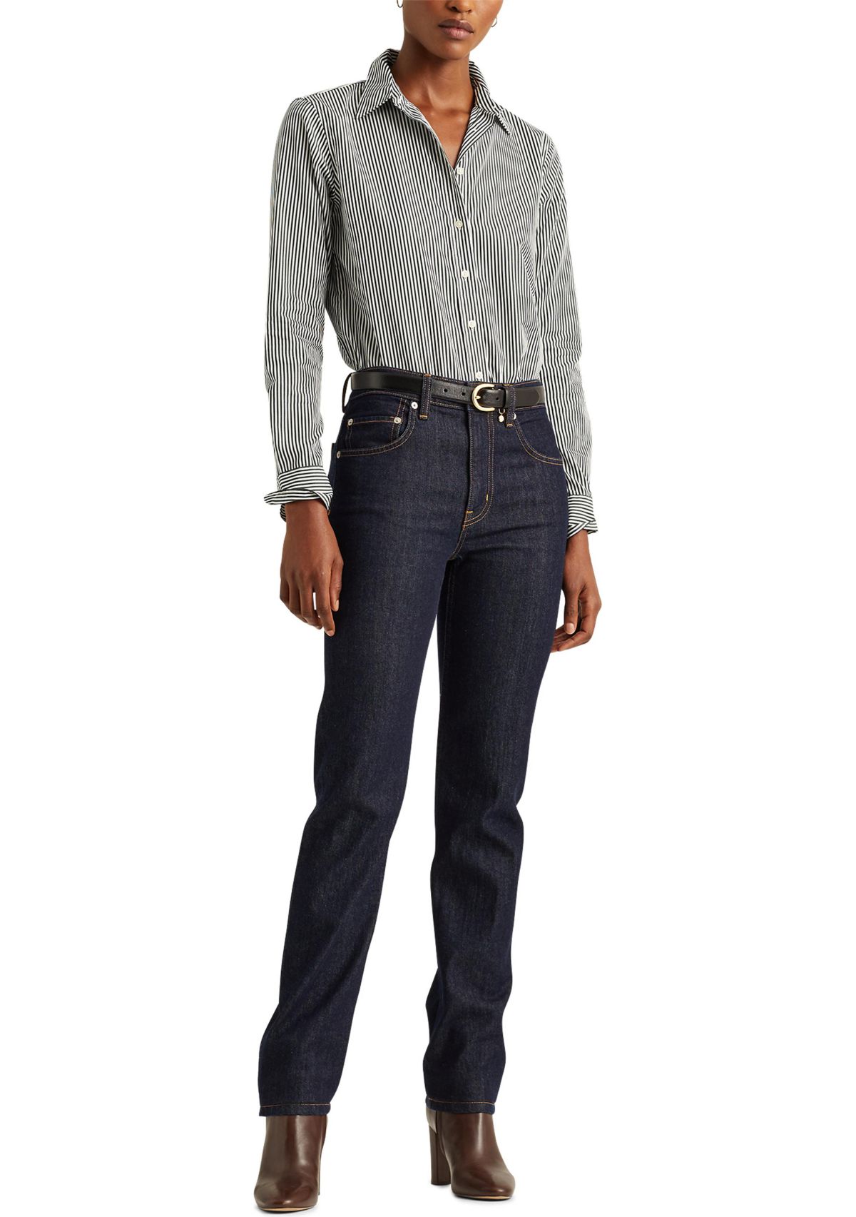 Striped Cotton Shirt  