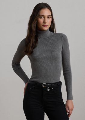 Lauren Ralph Lauren Women's Ribbed Turtleneck Sweater Belk