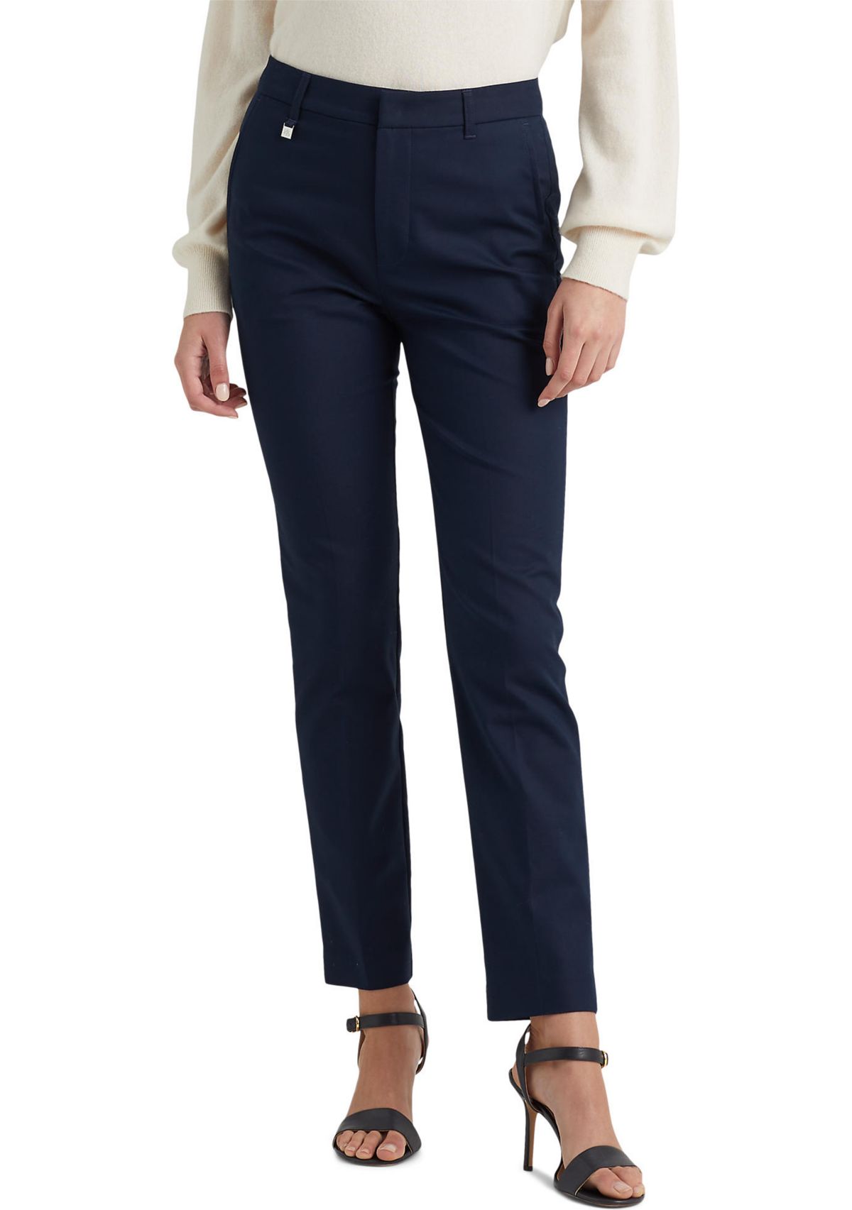 Stretch Cotton-Blend Pant 