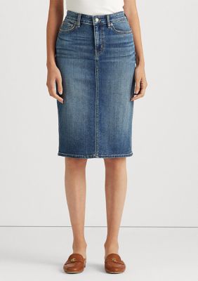 Lauren Ralph Lauren Denim Skirt | belk