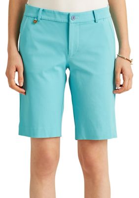 Lauren Ralph Lauren Bi-Stretch Twill Shorts | belk