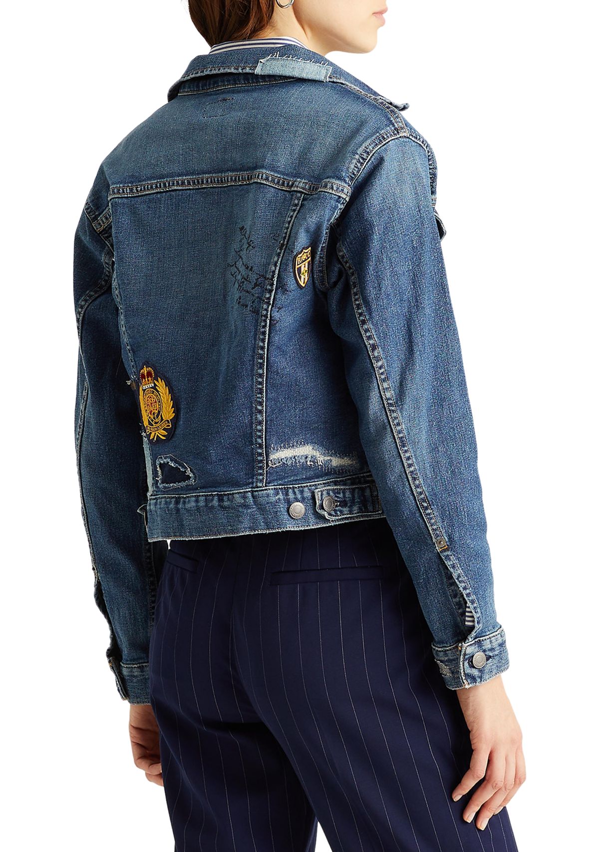 Patch Denim Jacket