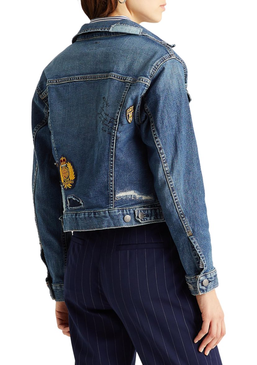 Patch Denim Jacket