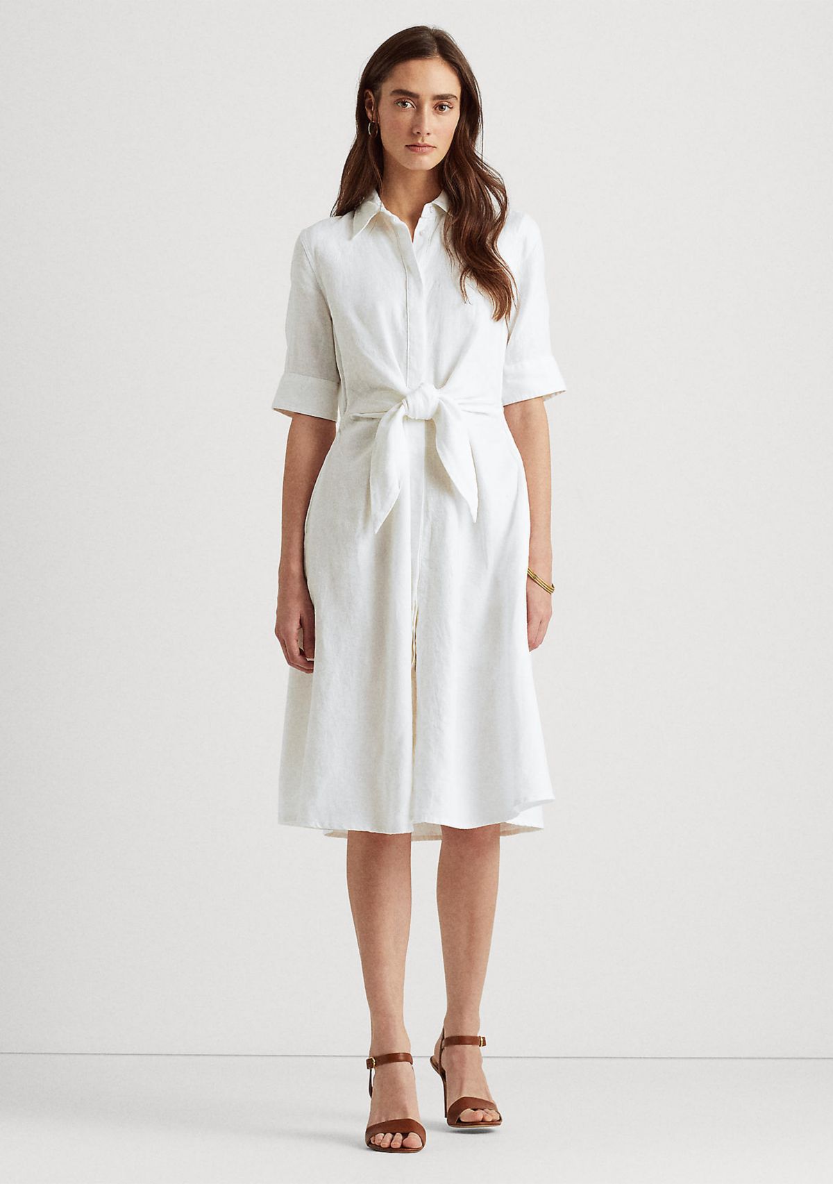 Linen Shirtdress 
