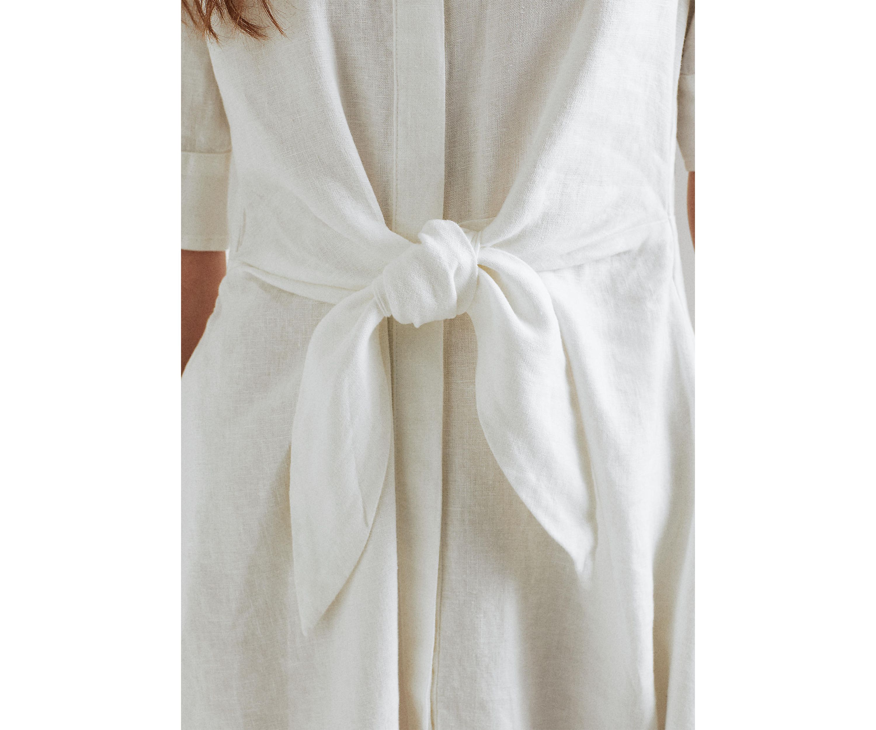 Linen Shirtdress 