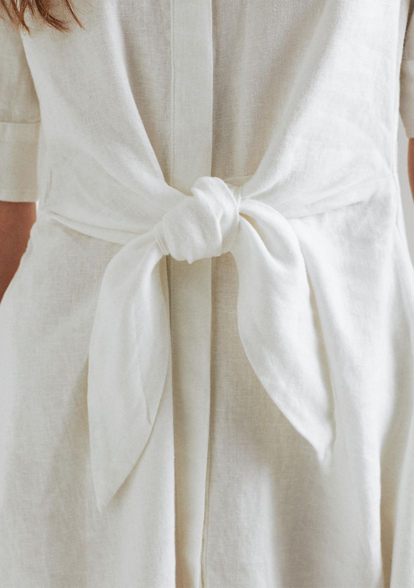Linen Shirtdress 