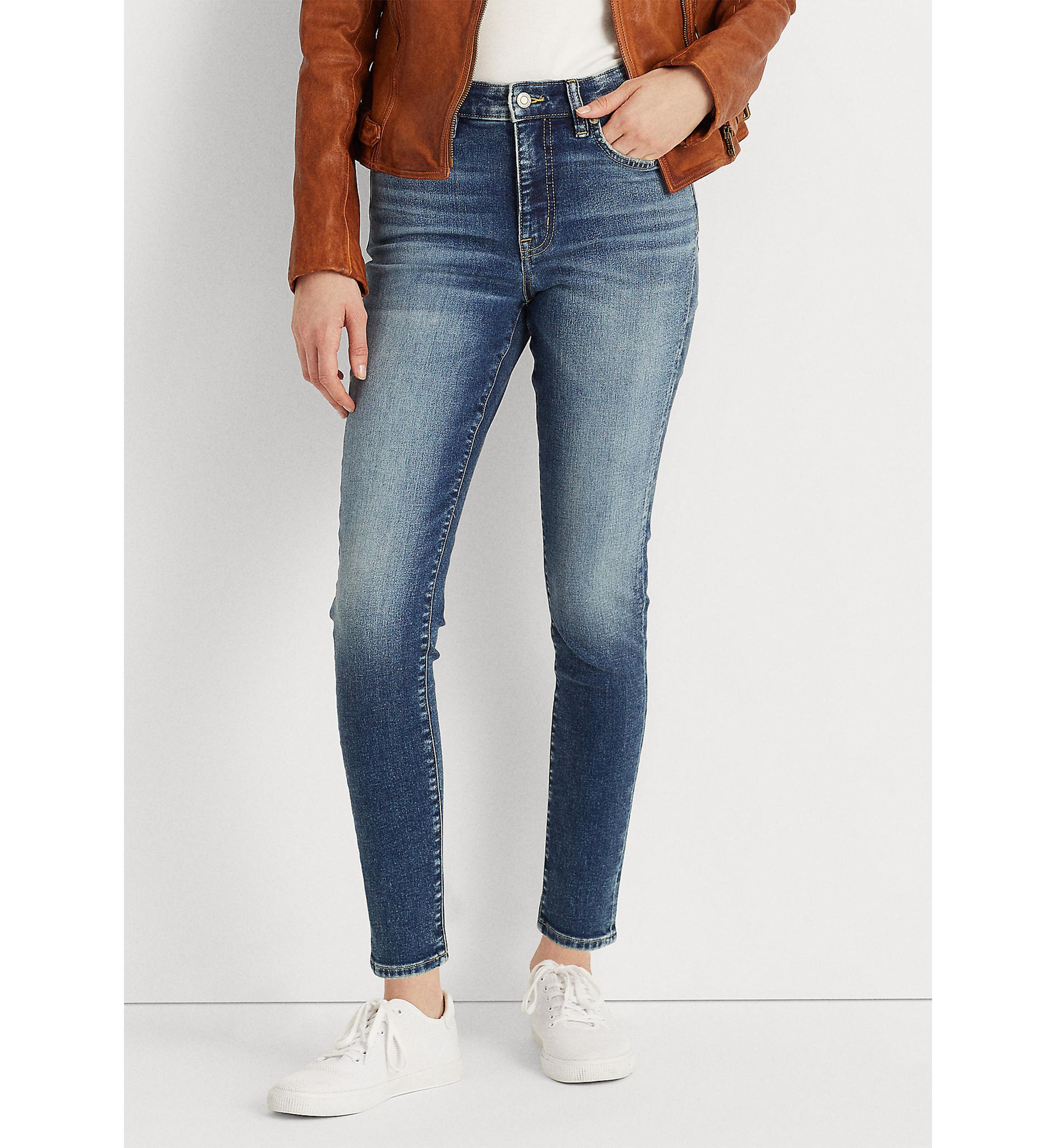 High-Rise Skinny Ankle Jeans