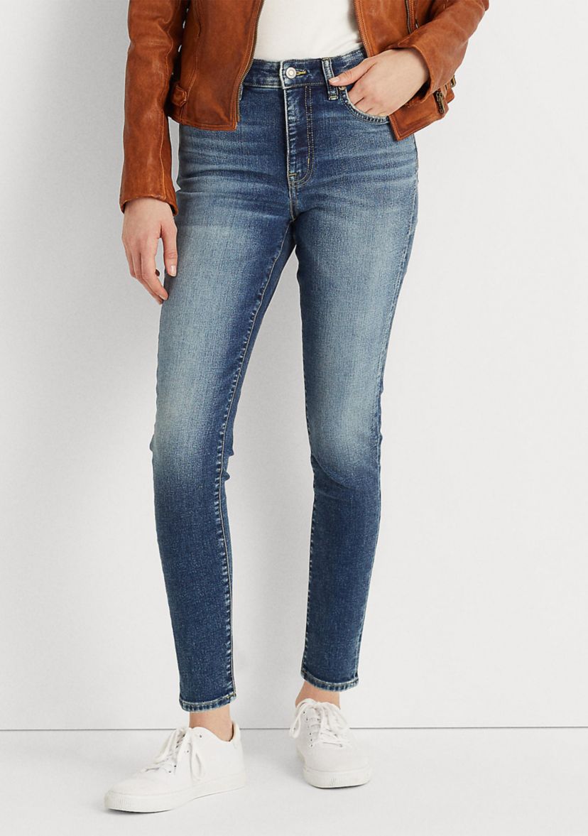 High-Rise Skinny Ankle Jeans