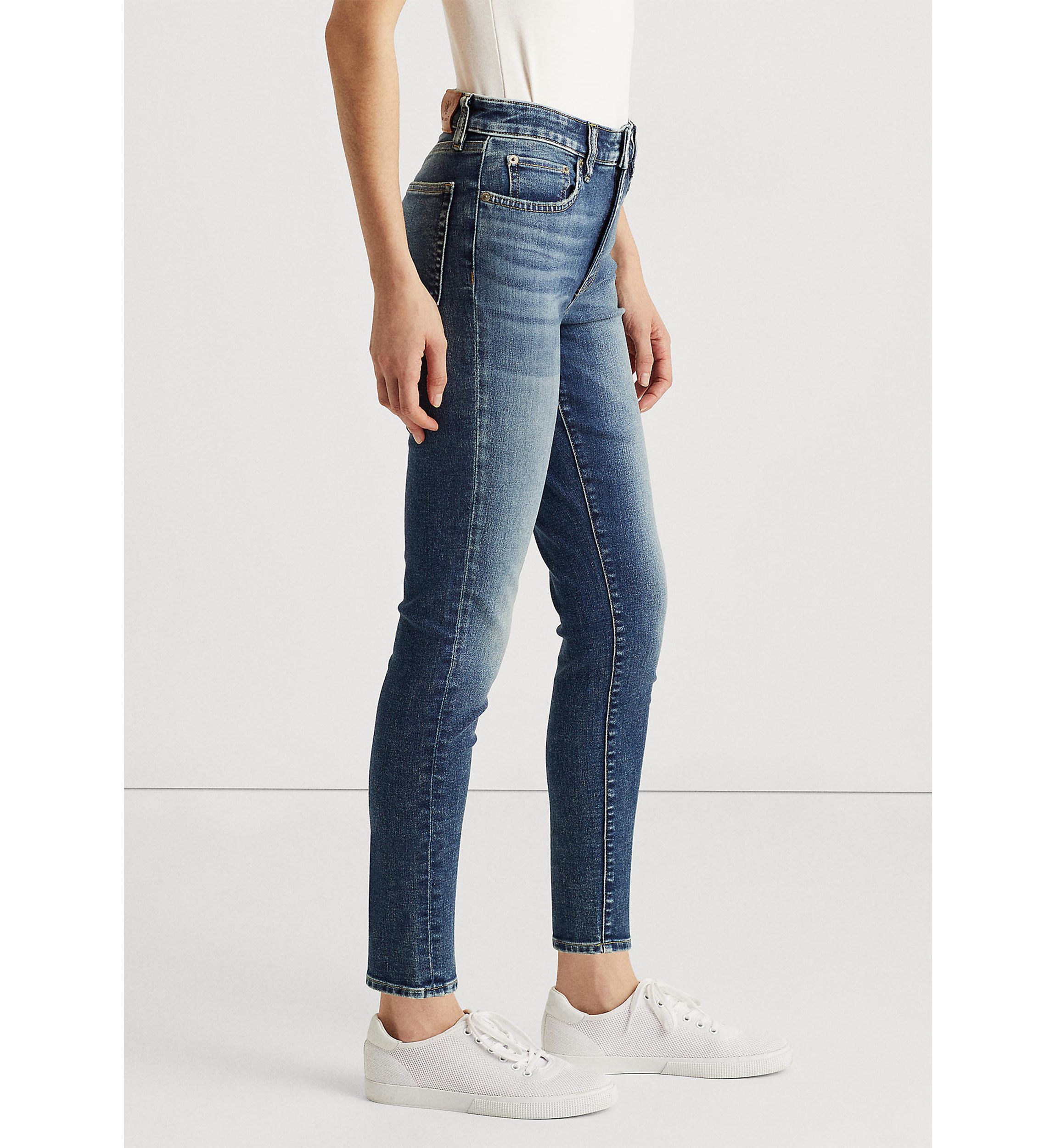 High-Rise Skinny Ankle Jeans