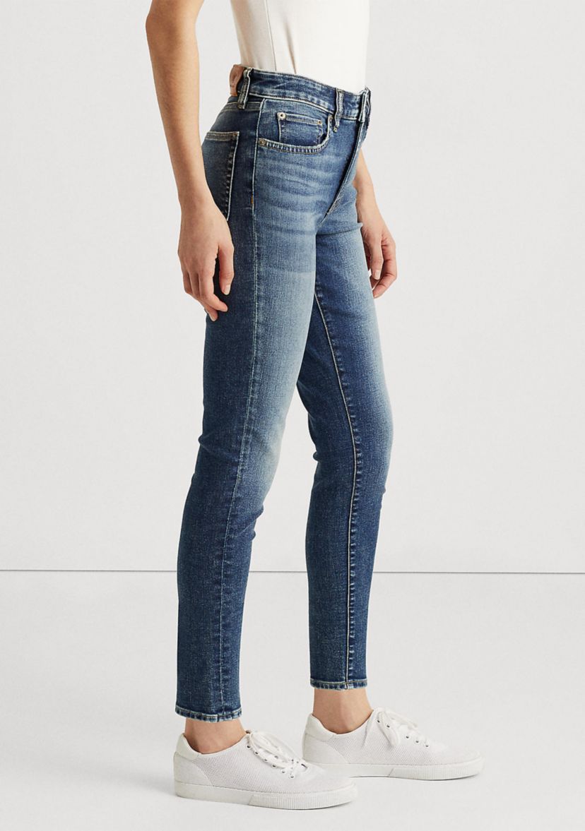 High-Rise Skinny Ankle Jeans