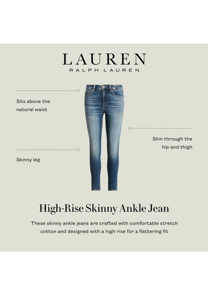 High-Rise Skinny Ankle Jeans