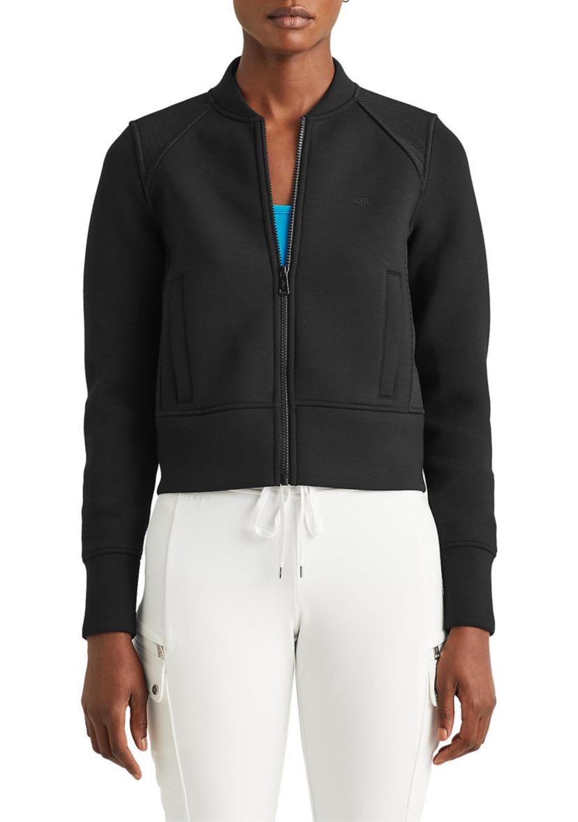 Knit Bomber Jacket