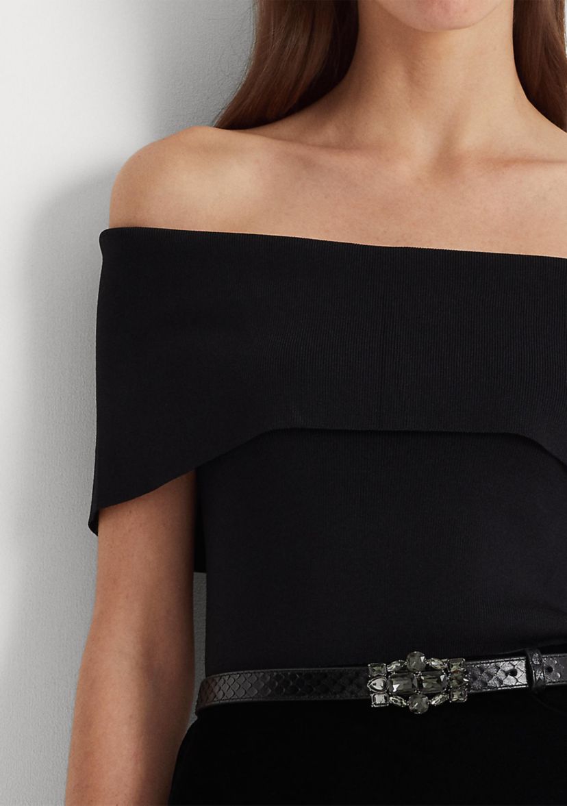 Off-Shoulder Sweater