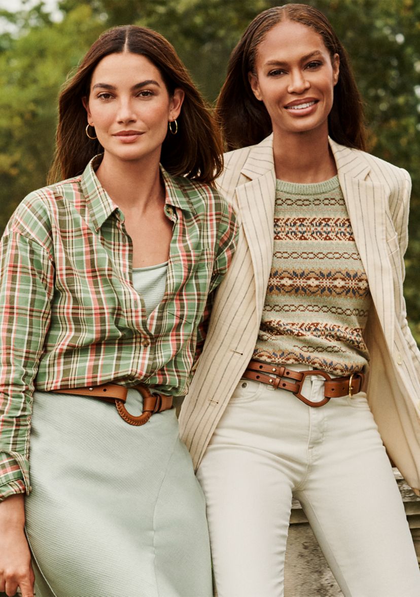 Plaid Cotton Twill Shirt