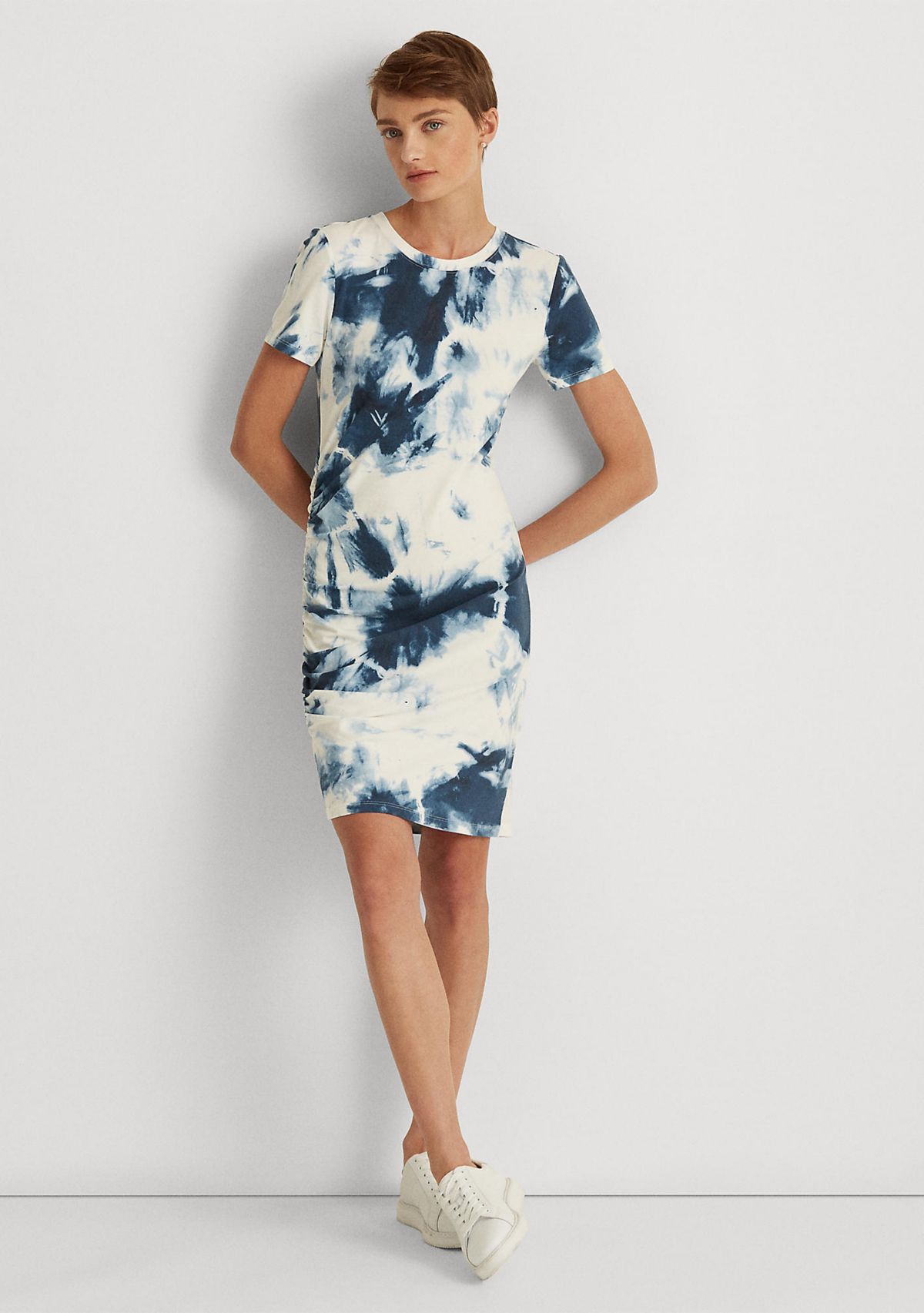 Tie-Dye Jersey Tee Dress