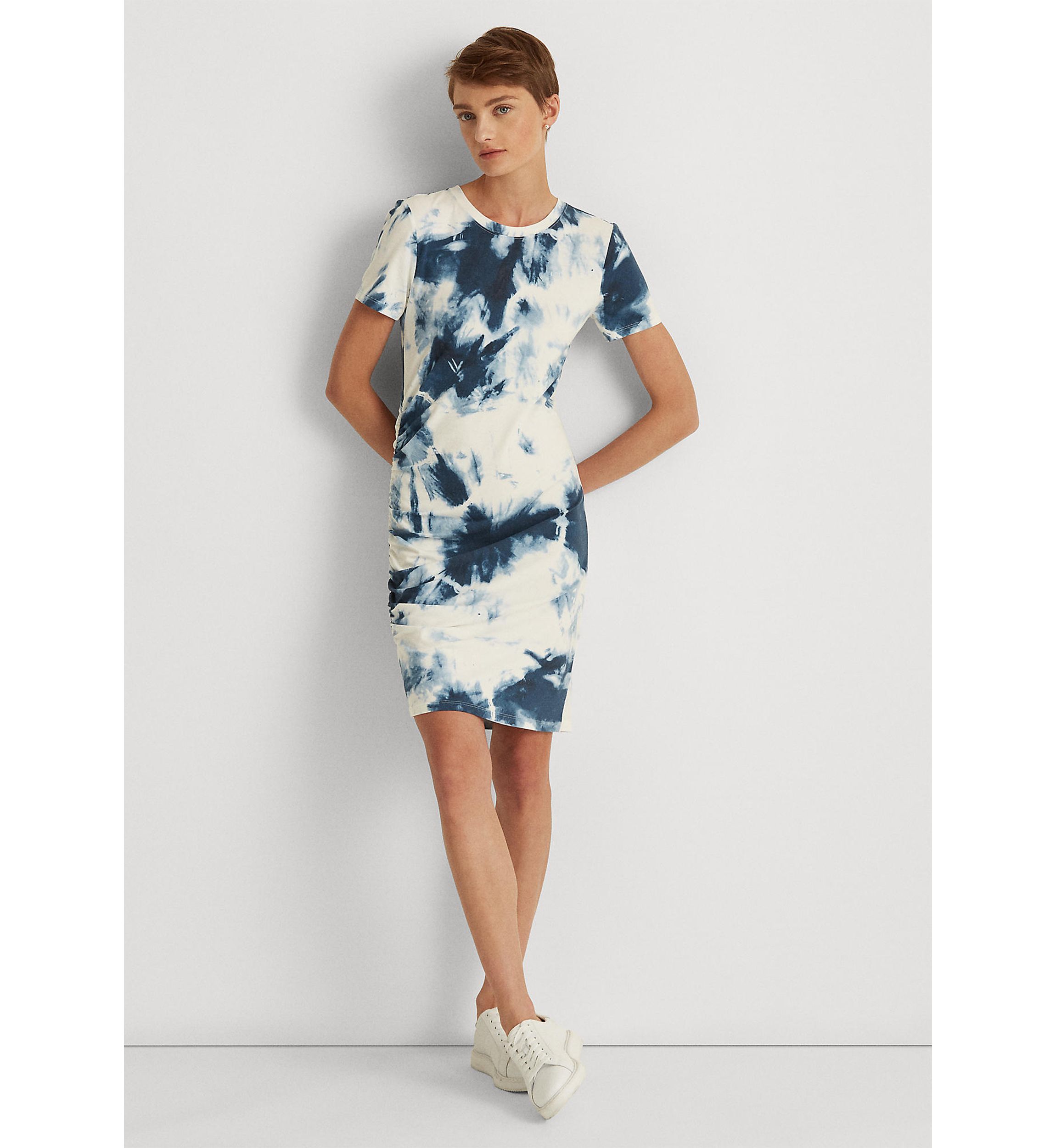 Tie-Dye Jersey Tee Dress