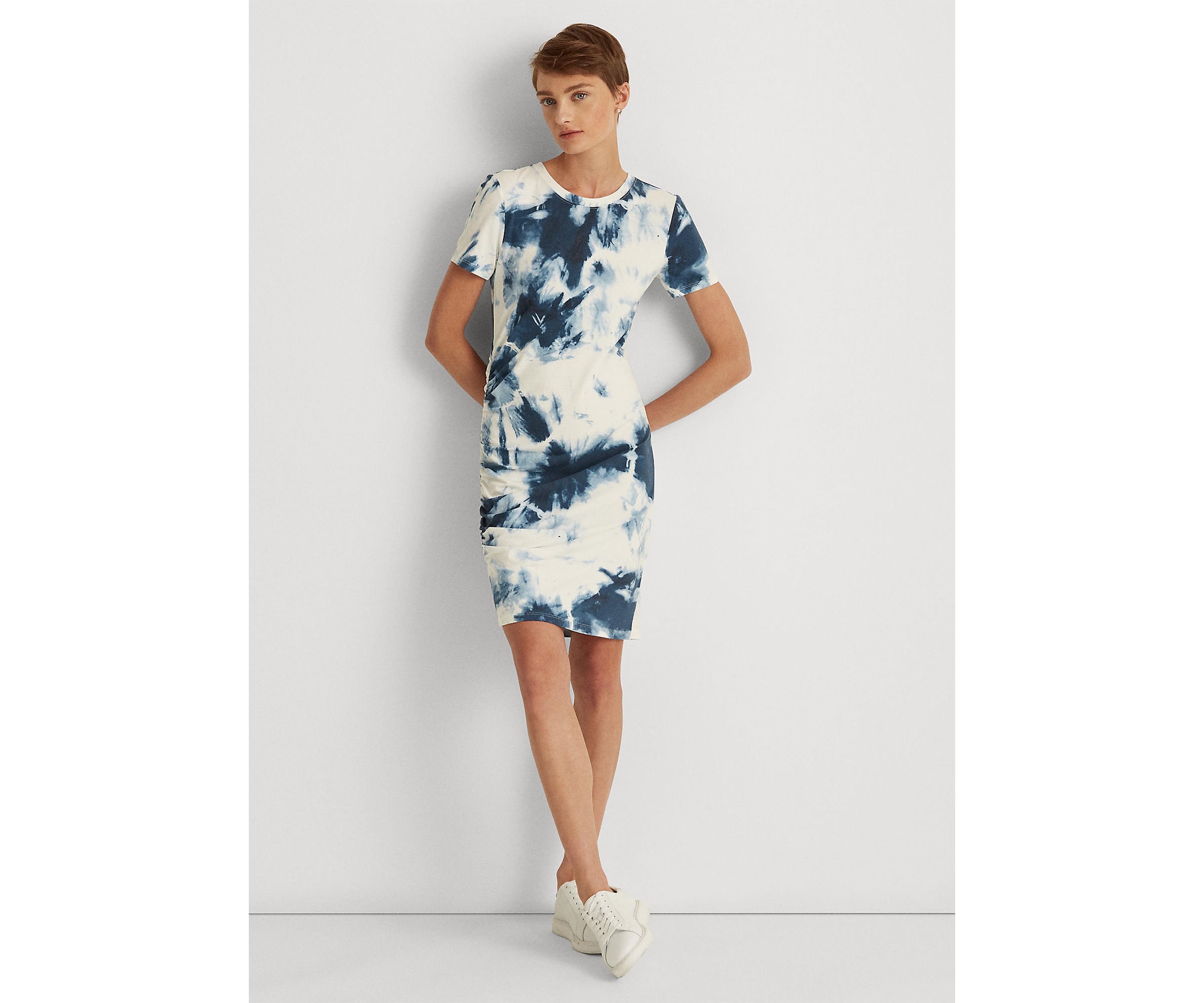Tie-Dye Jersey Tee Dress