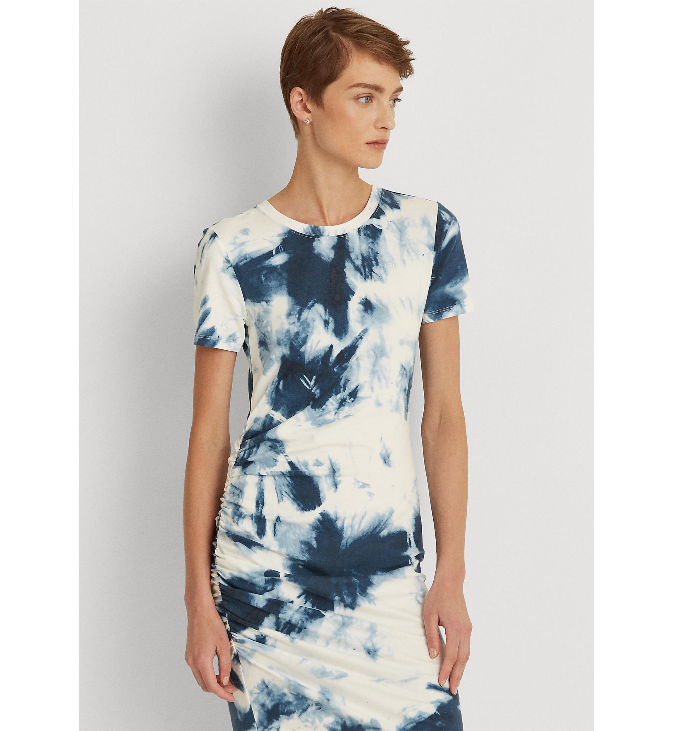 Tie-Dye Jersey Tee Dress