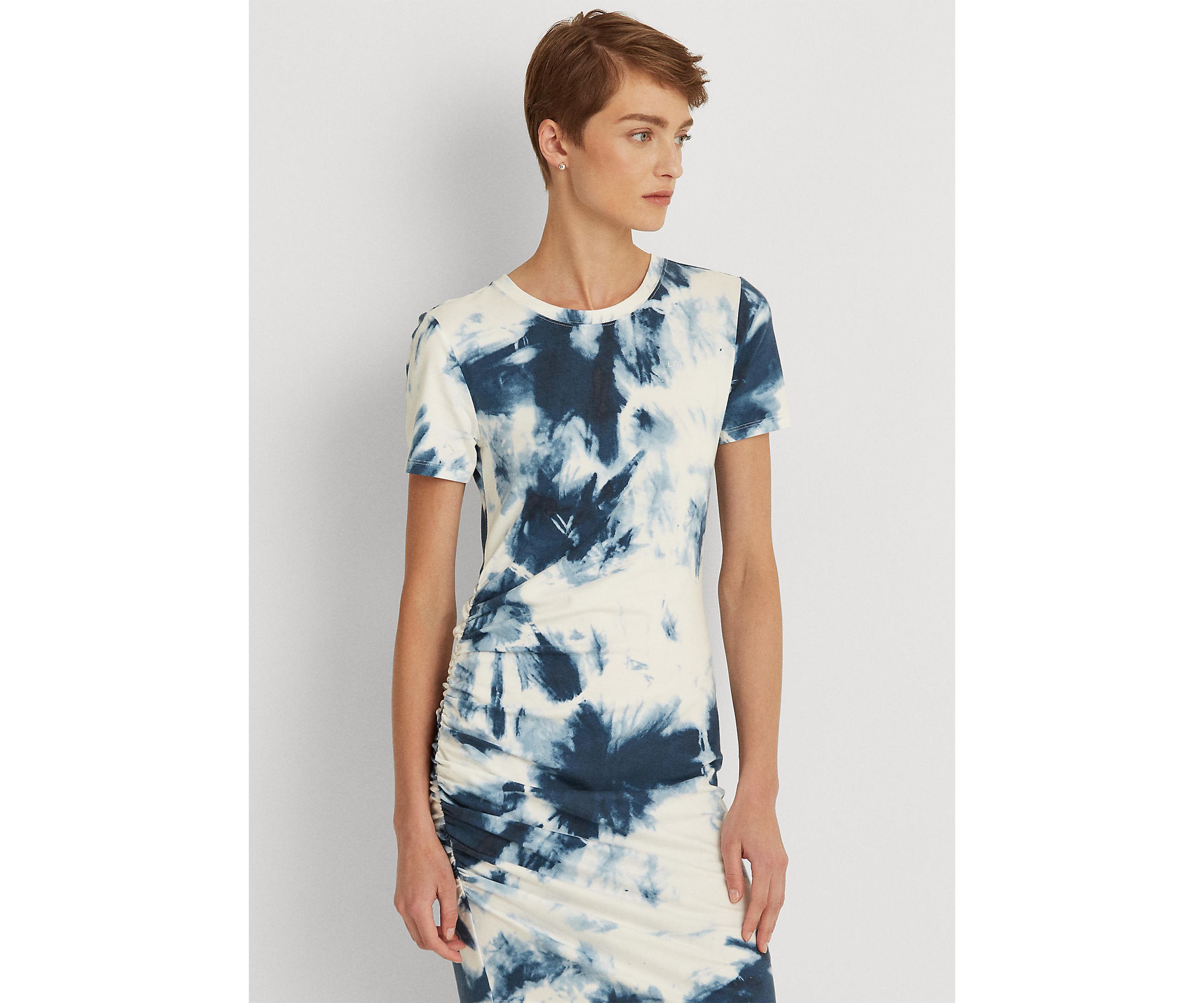 Tie-Dye Jersey Tee Dress